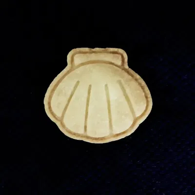Khuôn cắt bánh quy hình sò điệp