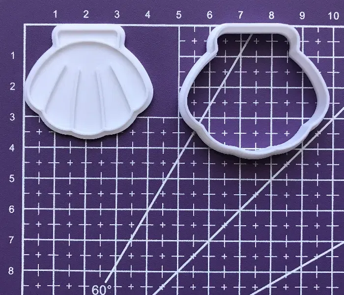 Khuôn cắt bánh quy hình sò điệp - Image 4