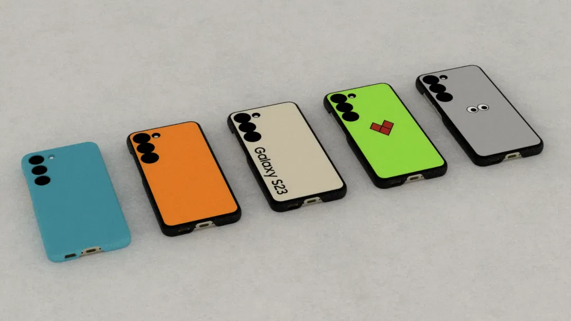 Vỏ cứng cho Samsung Galaxy S23 bằng nhựa cứng - Image 1