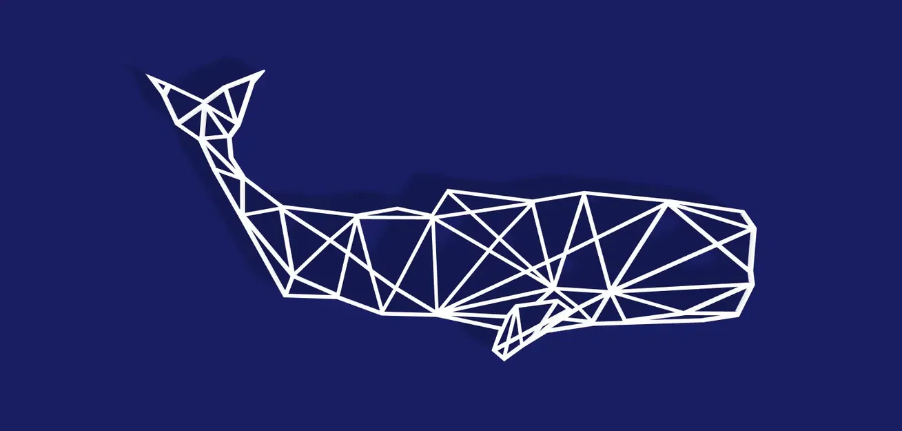 Cá voi tinh khôn hình học lớn có thể tùy chỉnh kích thước - Image 1