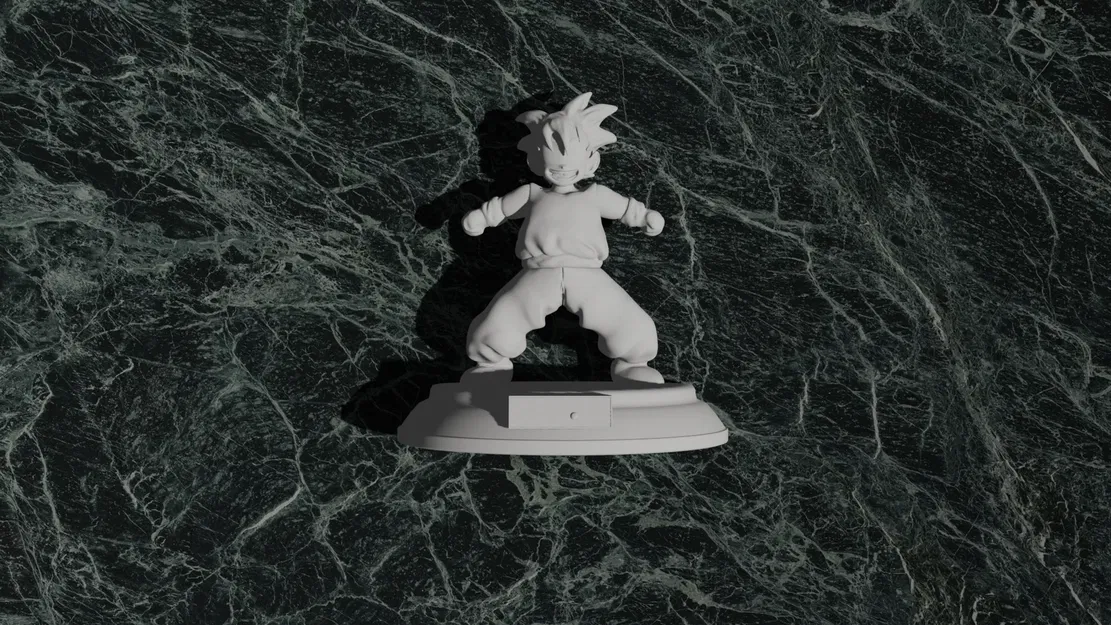 Kid Goku Dragon Ball Z #11 Tối Ưu Hóa Cho In 3D - Image 1