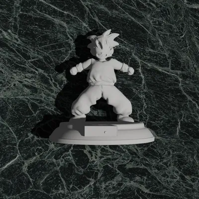 Kid Goku Dragon Ball Z #11 Tối Ưu Hóa Cho In 3D