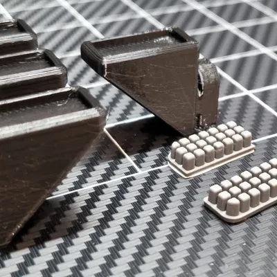 Bàn chải silicone cho vòi phun Prusa XL với khóa xoay