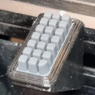 Bàn chải silicone cho vòi phun Prusa XL với khóa xoay