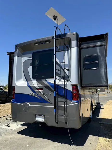 Giá đỡ lắp đặt StarLink gen3 cho thang xe RV - Image 1