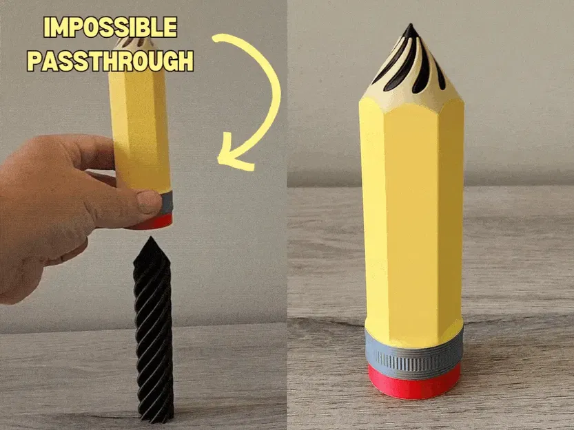 Bút chì xuyên thấu không thể - Image 1