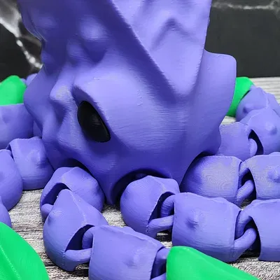 Mô hình Kraken huyền thoại với chi tiết sống động