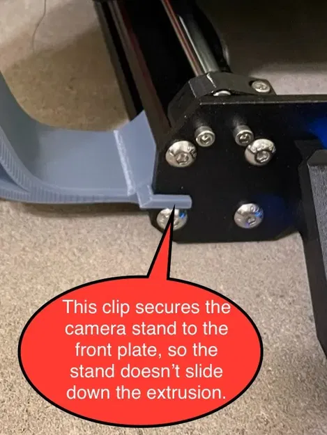 Giá đỡ camera Blink Mini cho máy in Prusa MK4 - Image 2