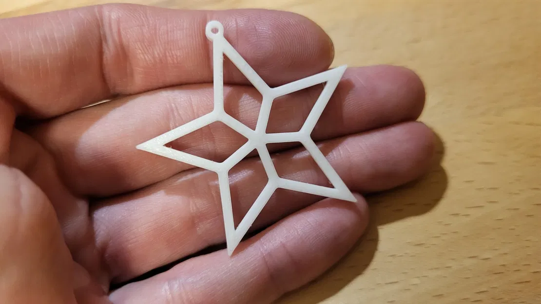 Bộ 12 bông tuyết đơn giản trang trí cây thông Giáng Sinh - Image 10