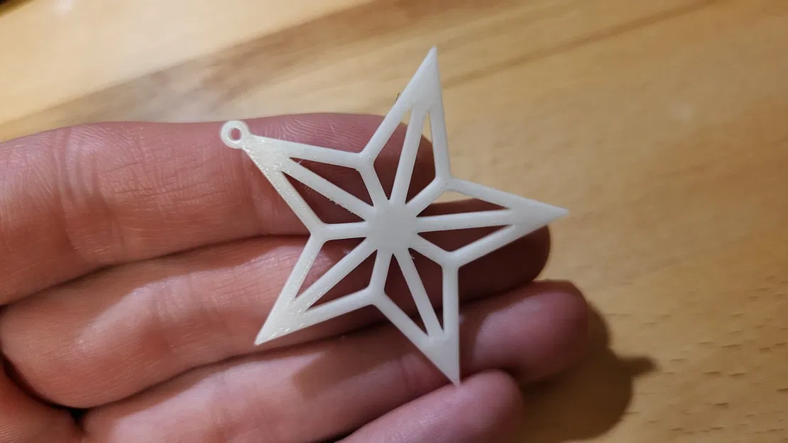 Bộ 12 bông tuyết đơn giản trang trí cây thông Giáng Sinh - Image 12