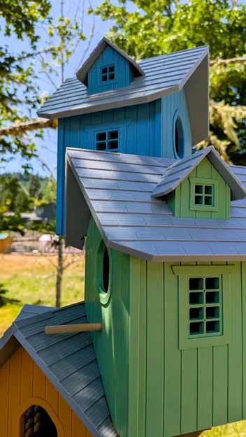 Nhà chim ba tầng không cần hỗ trợ! Cải tiến! - Image 4