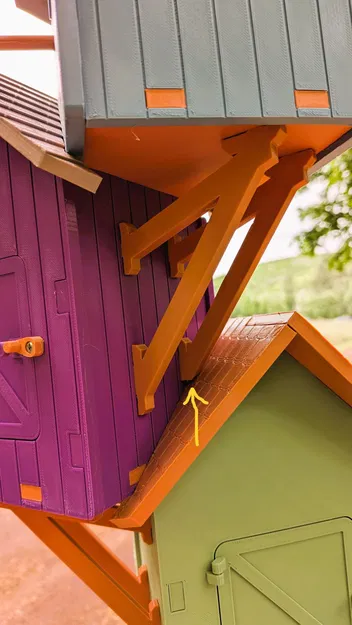 Nhà chim ba tầng không cần hỗ trợ! Cải tiến! - Image 9