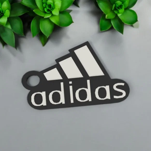 Móc khóa Adidas in 3D tùy chỉnh và độc đáo - Image 1
