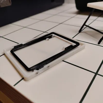 Bàn gấp cắm trại tỉ lệ 1/10 cho mô hình hành động