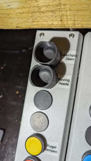 Nắp bịt mù 22mm cho lỗ nút nhấn/đèn - Image 1