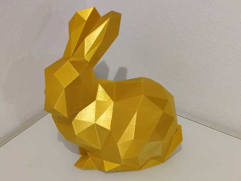 Hộp quà thỏ phong cách low poly cho lễ Phục Sinh - Image 2