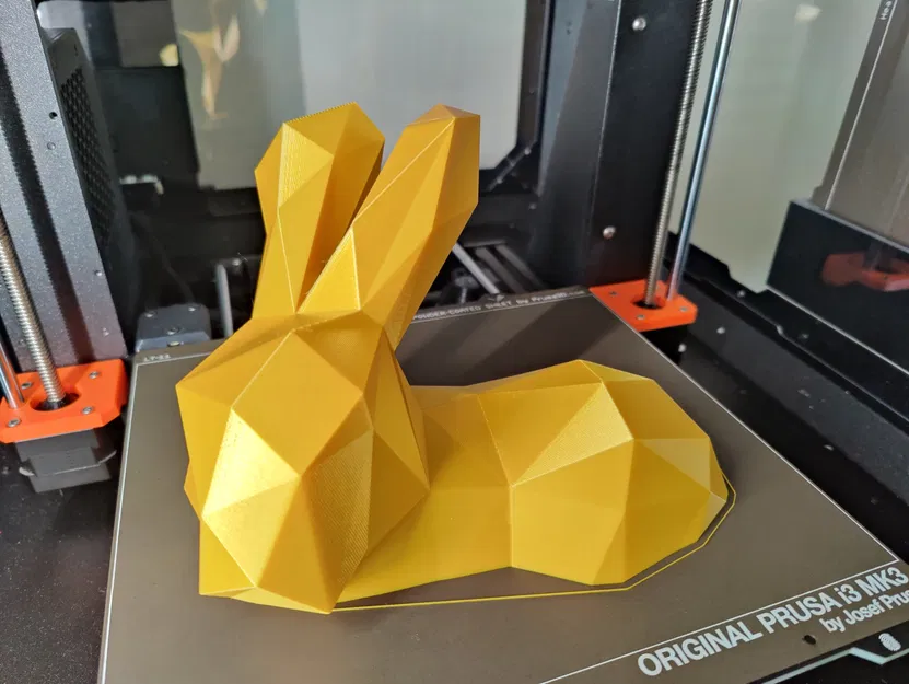 Hộp quà thỏ phong cách low poly cho lễ Phục Sinh - Image 4