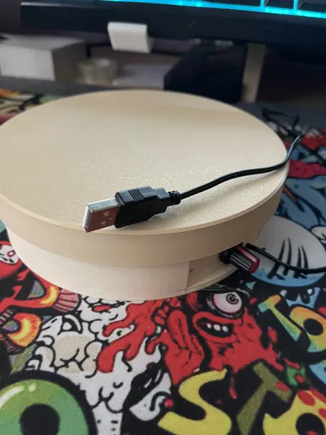 Bàn xoay đơn giản MK5 cho trưng bày và chụp ảnh - Image 2