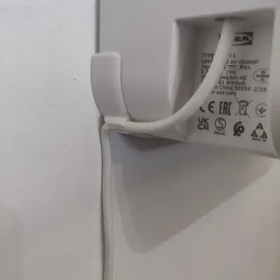 Giá đỡ gắn tường cho máy lọc không khí UPPÅTVIND của IKEA