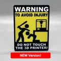 Biển báo không chạm vào máy in 3D — In ba màu không cần MMU - Thumbnail 1
