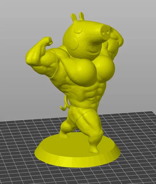 Peppa Heo Cơ Bắp Hài Hước - Image 2