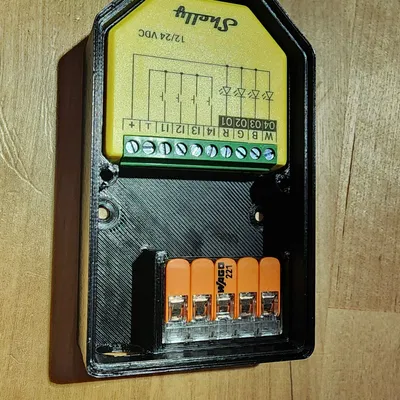 Hộp điều khiển Shelly RGBW PM Plus nâng cao