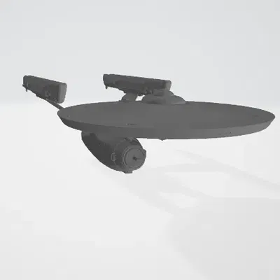 Mô hình tàu vũ trụ Enterprise trong Star Trek: Phase II