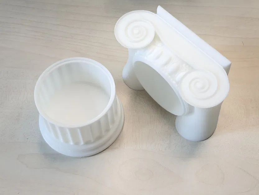 Cột Ionic với ngăn ẩn cho trang trí nội thất - Image 3