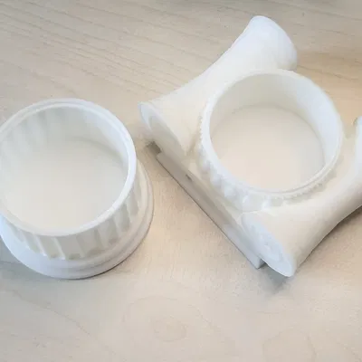 Cột Ionic với ngăn ẩn cho trang trí nội thất