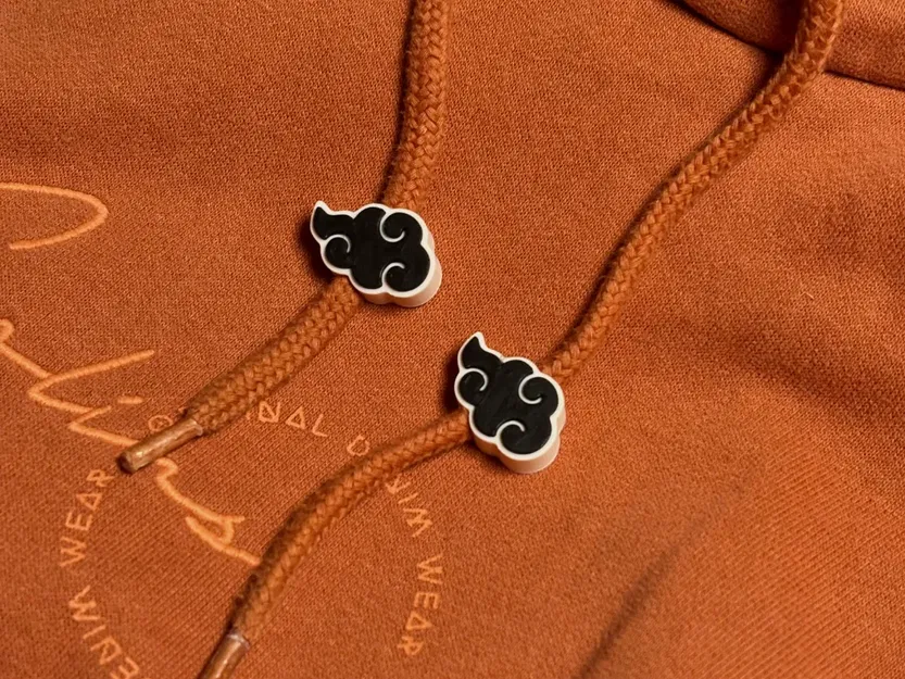 Hạt dây rút biểu tượng Akatsuki Naruto - Image 1