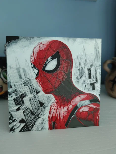Nhân vật Spiderman phong cách Hueforge - Image 2