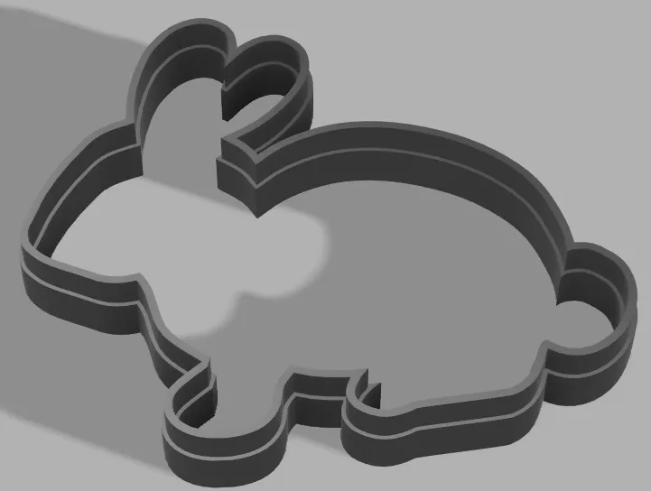 Cutter bánh quy hình thỏ cho lễ Phục Sinh - Image 1