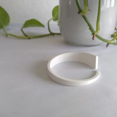 Vòng tay bangle đa kích thước in 3D từ PET và PLA