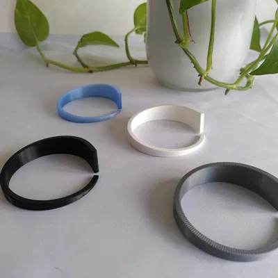 Vòng tay bangle đa kích thước in 3D từ PET và PLA