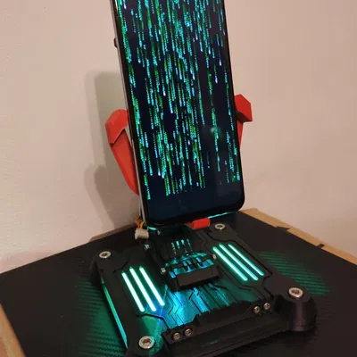 Giá đỡ di động cơ khí phong cách Cyberpunk