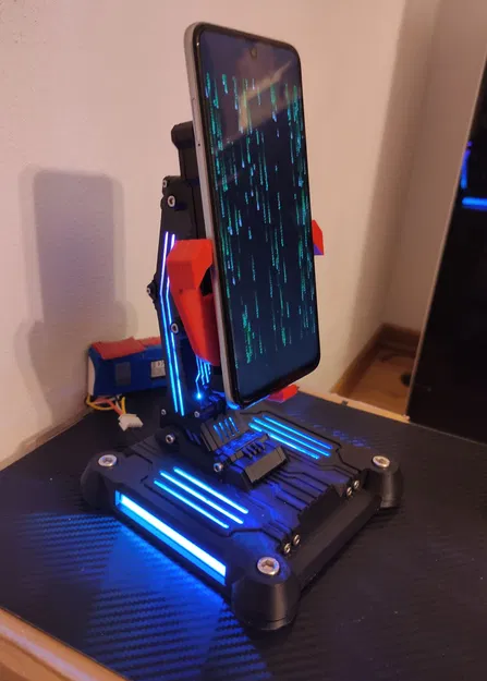 Giá đỡ di động cơ khí phong cách Cyberpunk - Image 5