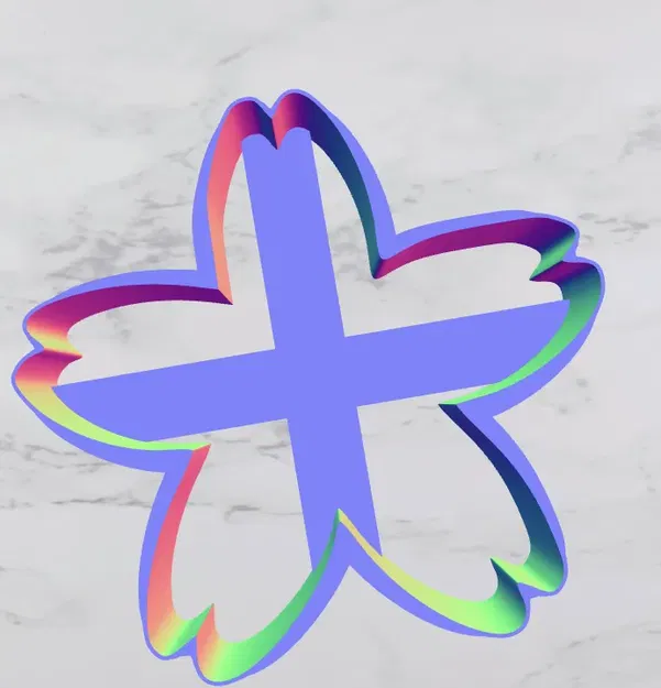 Khuôn cắt bánh quy hình hoa với lưỡi cắt bổ sung - Image 1