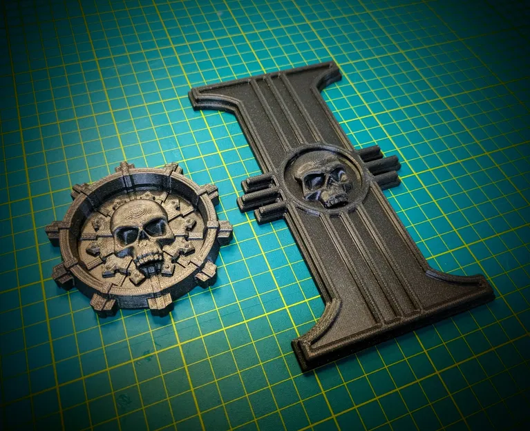 Trang trí tường đầu lâu phong cách 40k - Image 1