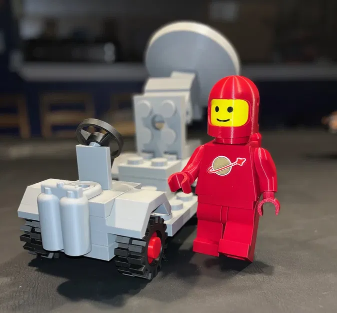 Xe tải radar không gian cổ điển kích thước khổng lồ - Image 4