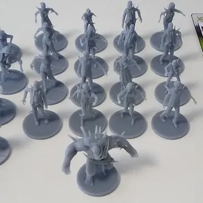 Zombie độc hại cho trò chơi Zombicide