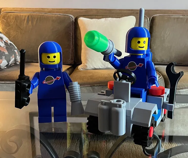 Xe Buggy Mặt Trăng cho Nhân Vật Phi Hành Gia BigBricks - Image 2