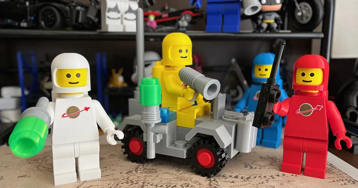 Xe Buggy Mặt Trăng cho Nhân Vật Phi Hành Gia BigBricks - Image 5