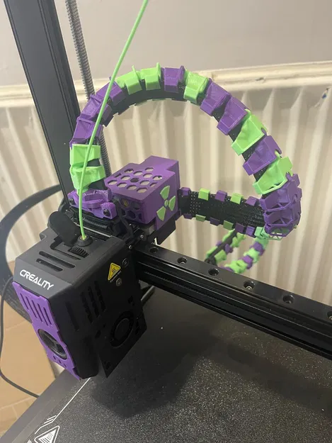 Nắp động cơ Radioactive cho máy in Ender 3 V3 KE - Image 1