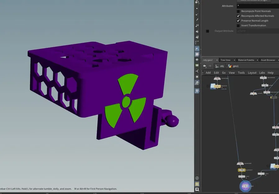 Nắp động cơ Radioactive cho máy in Ender 3 V3 KE - Image 4
