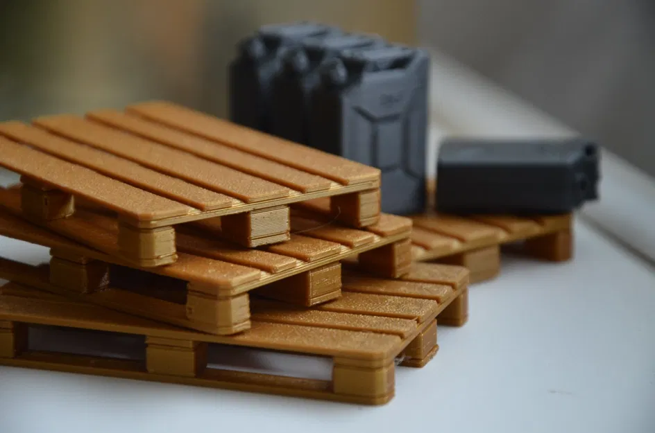 Palet Euro tỉ lệ 1/10 in liền khối dễ dàng - Image 1