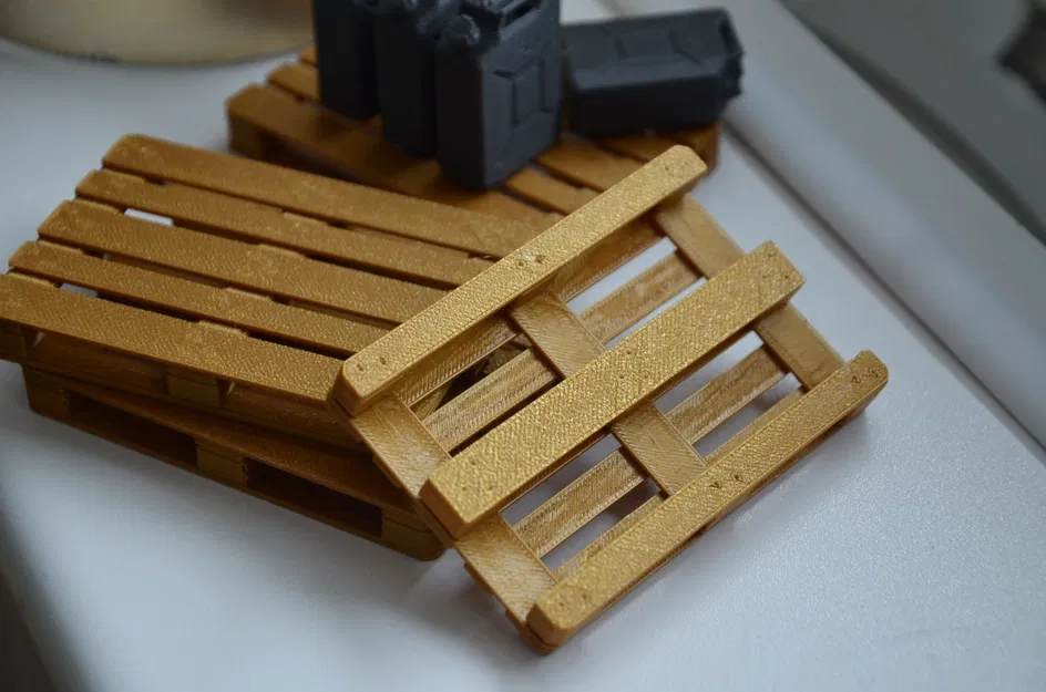 Palet Euro tỉ lệ 1/10 in liền khối dễ dàng - Image 3