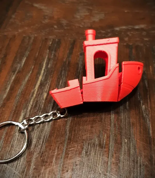 Móc khóa thuyền Flexi Benchy linh hoạt - Image 1