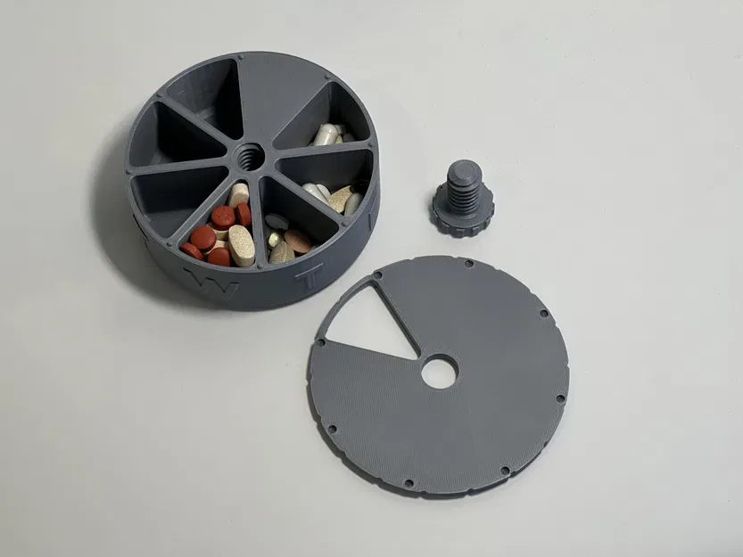 Hộp đựng thuốc tuần Jumbo với thiết kế cá nhân hóa - Image 2