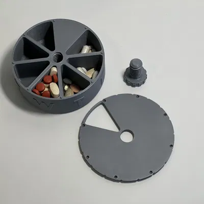 Hộp đựng thuốc tuần Jumbo với thiết kế cá nhân hóa