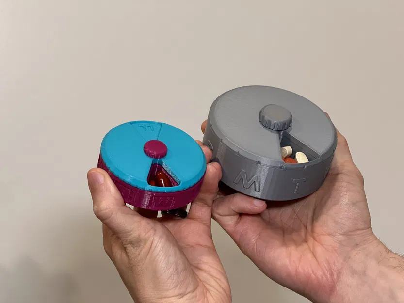 Hộp đựng thuốc tuần Jumbo với thiết kế cá nhân hóa - Image 3